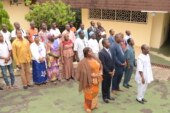 Montée des couleurs le lundi 1er juillet 2019 à l’Ambassade du Burkina Faso en République Gabonaise