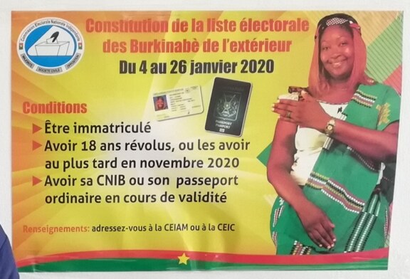 Elections 2020 – Les Burkinabè du Gabon se font enrôlés