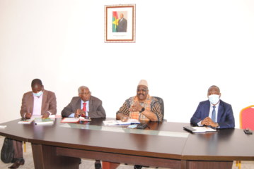 Séjour à Libreville d’une délégation du Conseil Constitutionnel du Burkina Faso